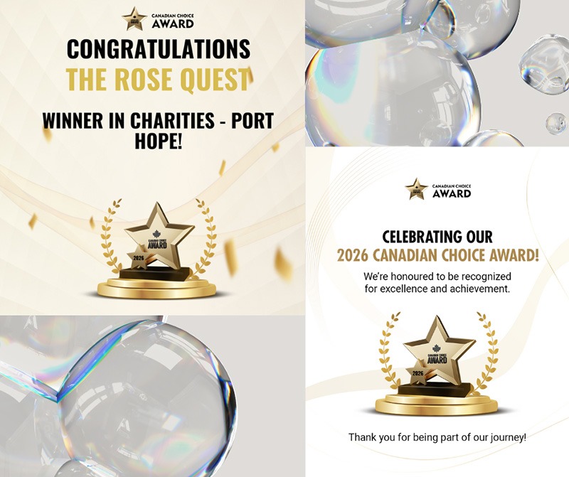 Image of The Rose Quest - Canadian Choice Awards Collages.