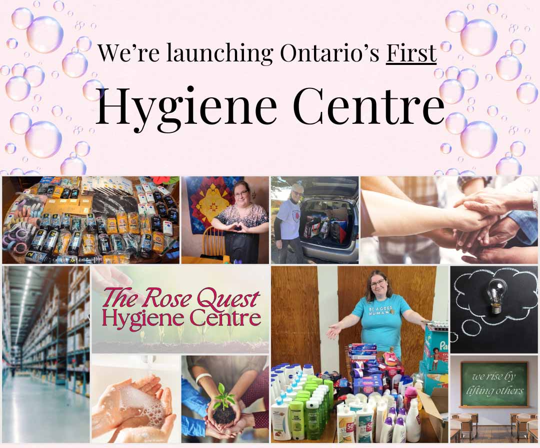 The Rose Quest - Hygiene Centre - cropped Image of The Rose Quest Hygiene Centre (image collage).